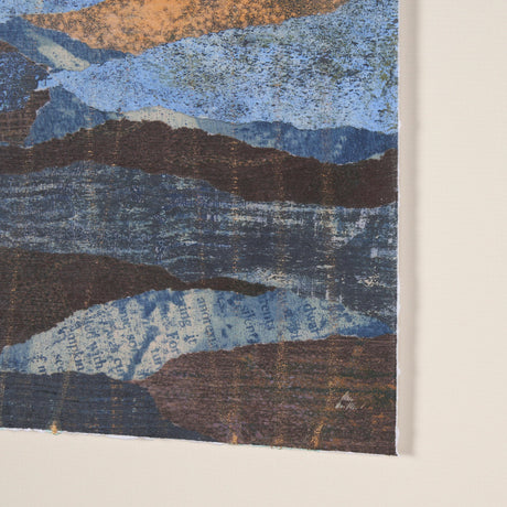 Off In The Distance I by Mercana Studio a Hand Embellished Framed Art Print Matted under Glass by Mercana at Eve Furniture