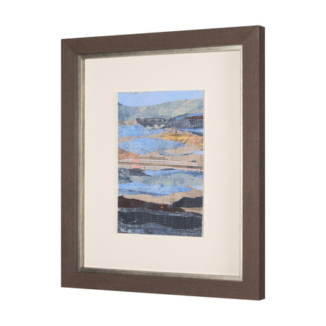 Off In The Distance II by Mercana Studio a Hand Embellished Framed Art Print Matted under Glass by Mercana at Eve Furniture