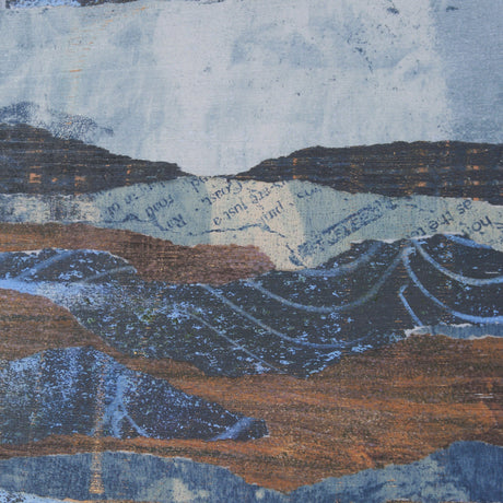 Off In The Distance II by Mercana Studio a Hand Embellished Framed Art Print Matted under Glass by Mercana at Eve Furniture