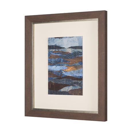 Off In The Distance IV by Mercana Studio a Hand Embellished Framed Art Print Matted under Glass by Mercana at Eve Furniture