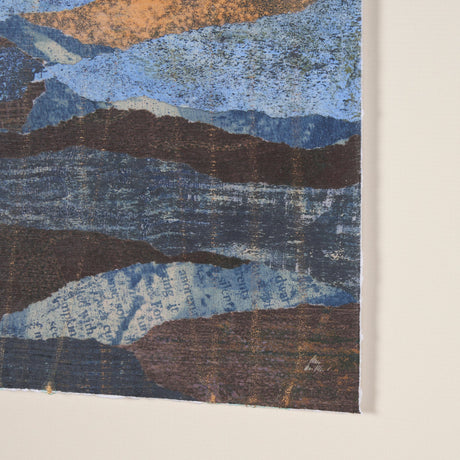 Off In The Distance IV by Mercana Studio a Hand Embellished Framed Art Print Matted under Glass by Mercana at Eve Furniture
