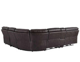Ogden 6-Piece Power Sectional with RAF Recliner by Steve Silver at Eve Furniture