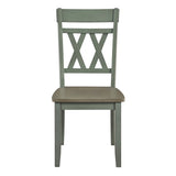 Ogden Graywash Farmhouse Round Dining Room Set by Homelegance at Eve Furniture