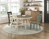 Ogden White Double X-Back Side Chair, Set of 2 by Homelegance at Eve Furniture