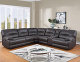 Ogden 6-Piece Power Sectional with RAF Recliner by Steve Silver at Eve Furniture