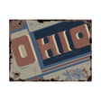 Ohio by Alarm a Hand Embellished Textured Canvas by Mercana at Eve Furniture