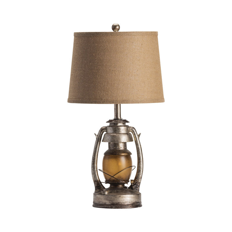 Oil Lantern Bronze/Brown Table Lamp by Crestview at Eve Furniture