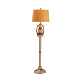 Oil Lantern Grey/Bronze Floor Lamp by Crestview at Eve Furniture
