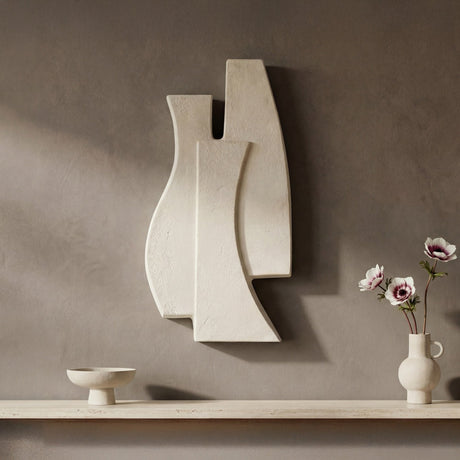 Ola Beige Wall Sculpture by MOES at Eve Furniture