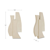 Ola Beige Wall Sculpture by Moe's Home at Eve Furniture
