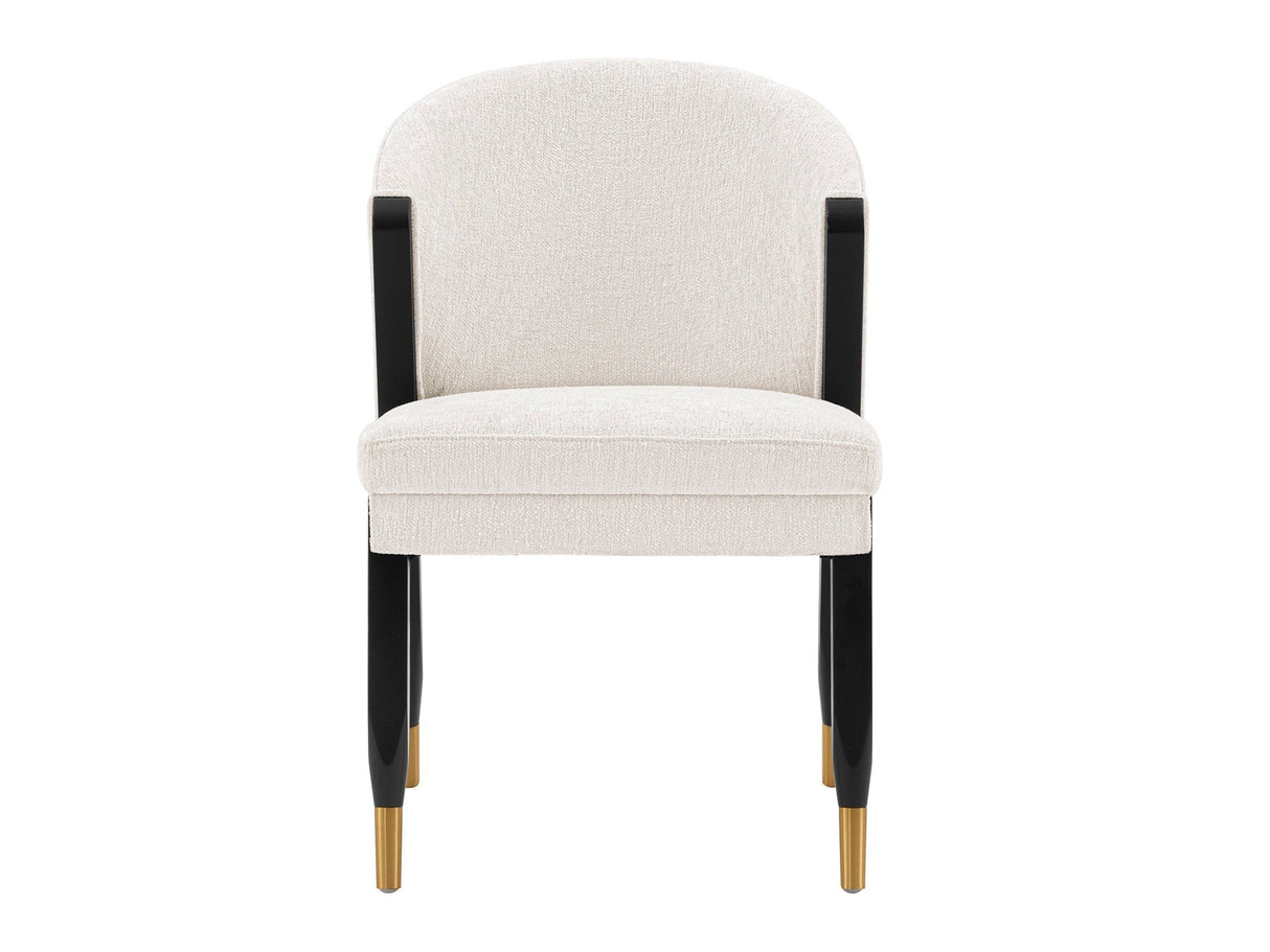 Ola Dining Chair in Cream by Manhattan Comfort at Eve Furniture