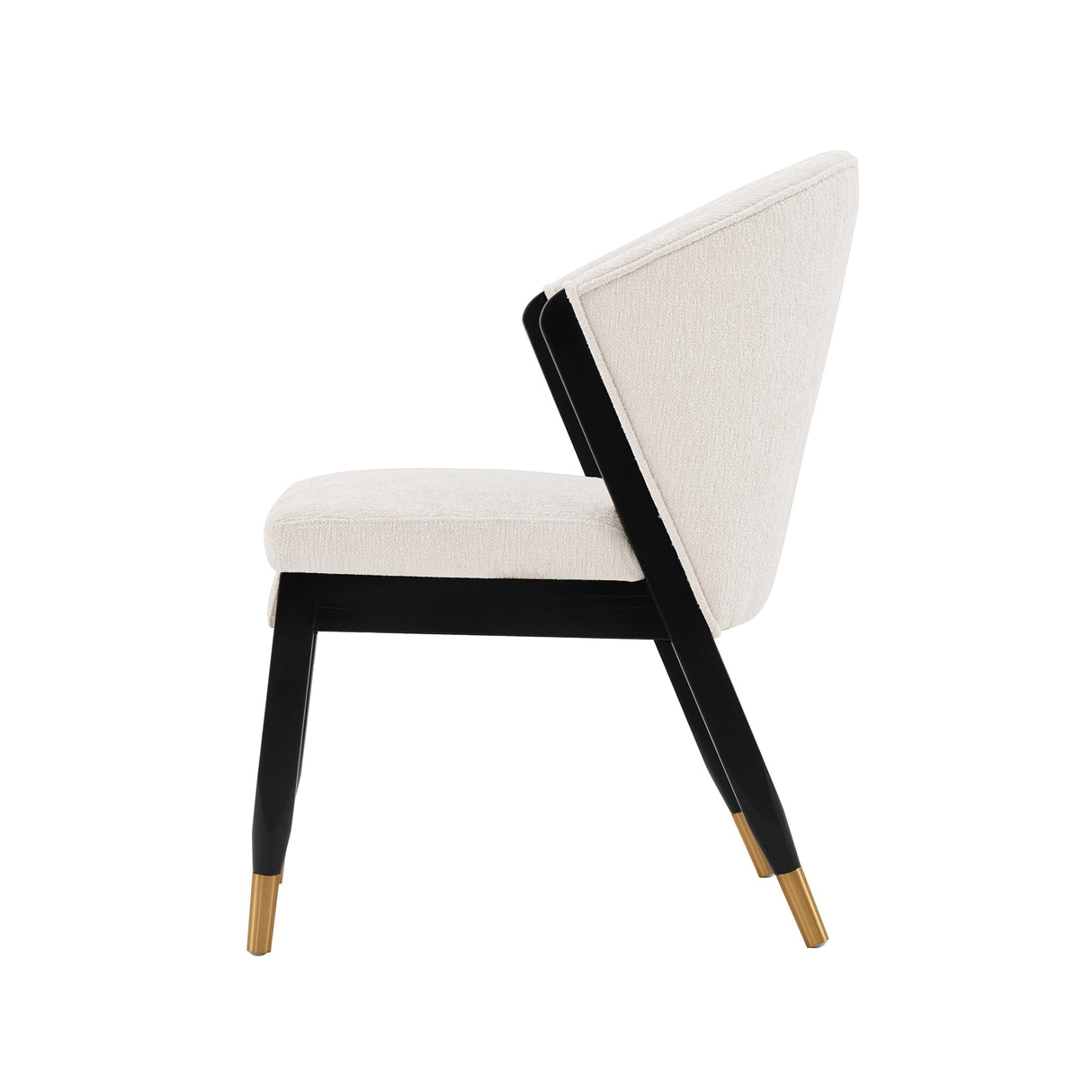 Ola Dining Chair in Cream by Manhattan Comfort at Eve Furniture