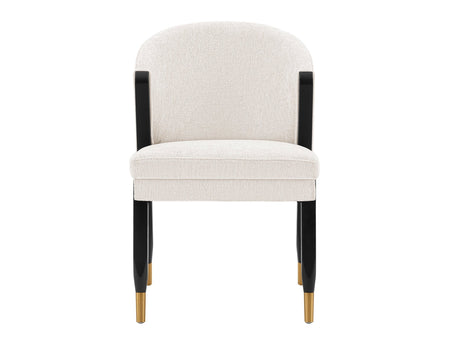Ola Dining Chair in Cream by Manhattan Comfort at Eve Furniture