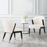 Ola Dining Chair in Cream (set of 2) by Manhattan Comfort at Eve Furniture