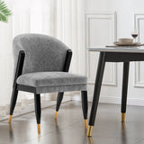 Ola Dining Chair in Grey by Manhattan Comfort at Eve Furniture