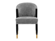 Ola Dining Chair in Grey by Manhattan Comfort at Eve Furniture