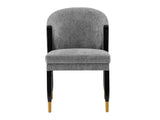 Ola Dining Chair in Grey by Manhattan Comfort at Eve Furniture