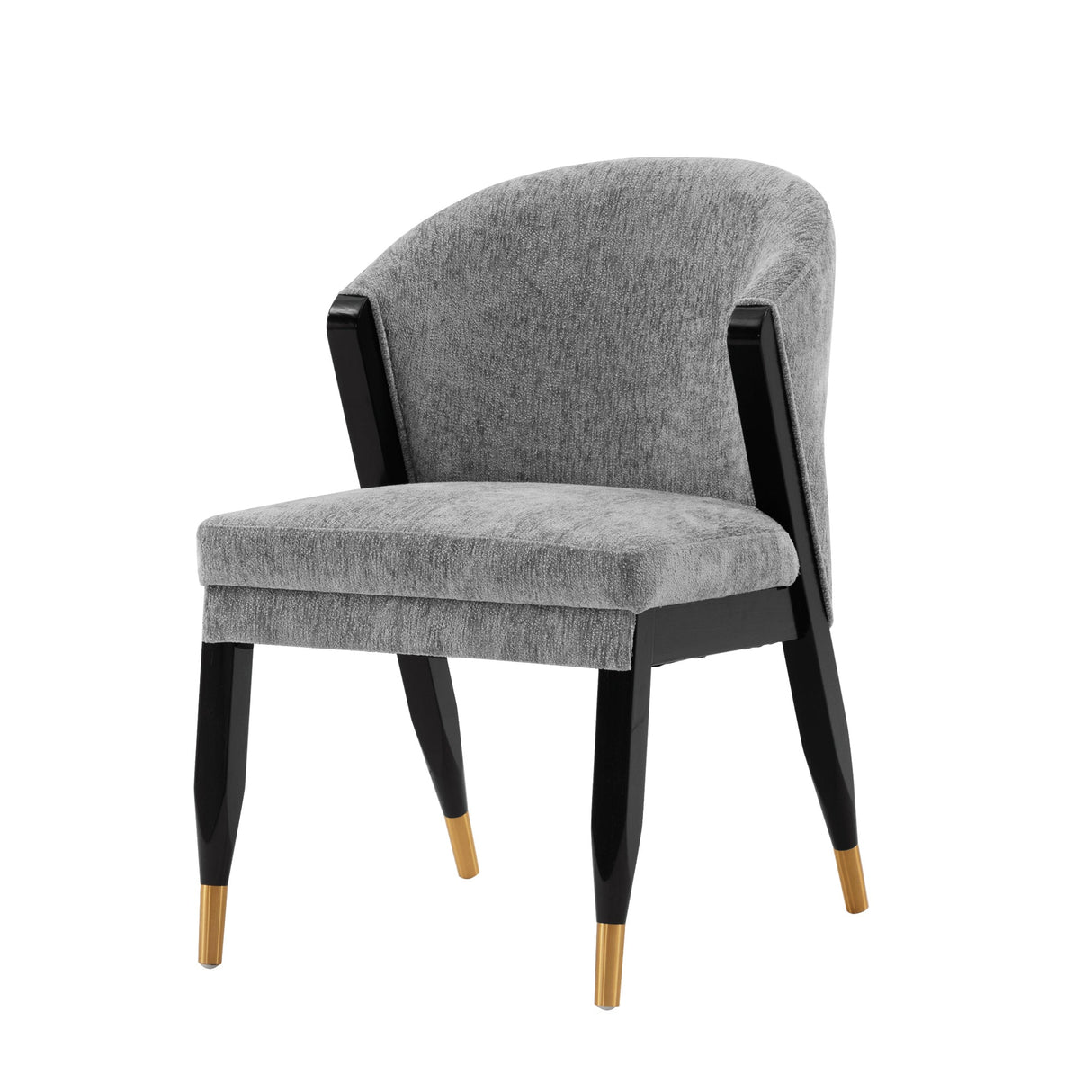 Ola Dining Chair in Grey (set of 2) by Manhattan Comfort at Eve Furniture