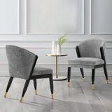Ola Dining Chair in Grey (set of 2) by Manhattan Comfort at Eve Furniture