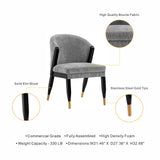 Ola Dining Chair in Grey (set of 2) by Manhattan Comfort at Eve Furniture