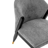 Ola Dining Chair in Grey (set of 2) by Manhattan Comfort at Eve Furniture