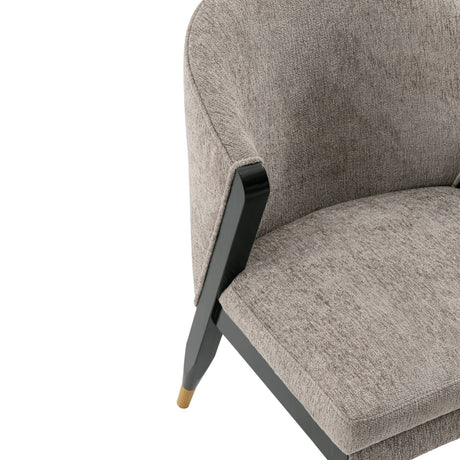 Ola Dining Chair in Stone by Manhattan Comfort at Eve Furniture