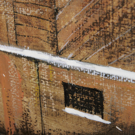 Old Barn I by Mercana Studio a Hand Embellished Textured Canvas by Mercana at Eve Furniture