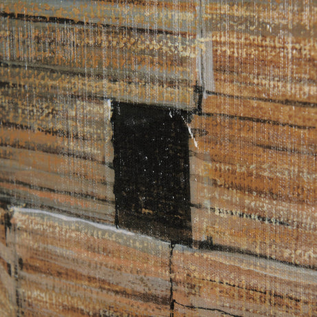 Old Barn I by Mercana Studio a Hand Embellished Textured Canvas by Mercana at Eve Furniture