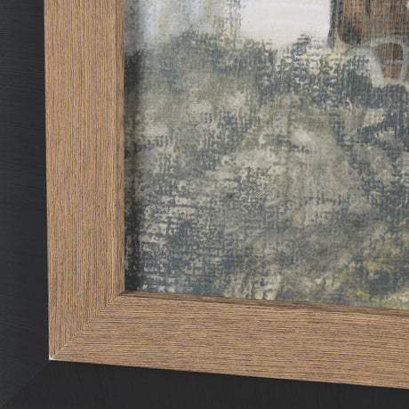 Old Barn I by Mercana Studio a Hand Embellished Textured Framed Art Print by Mercana at Eve Furniture