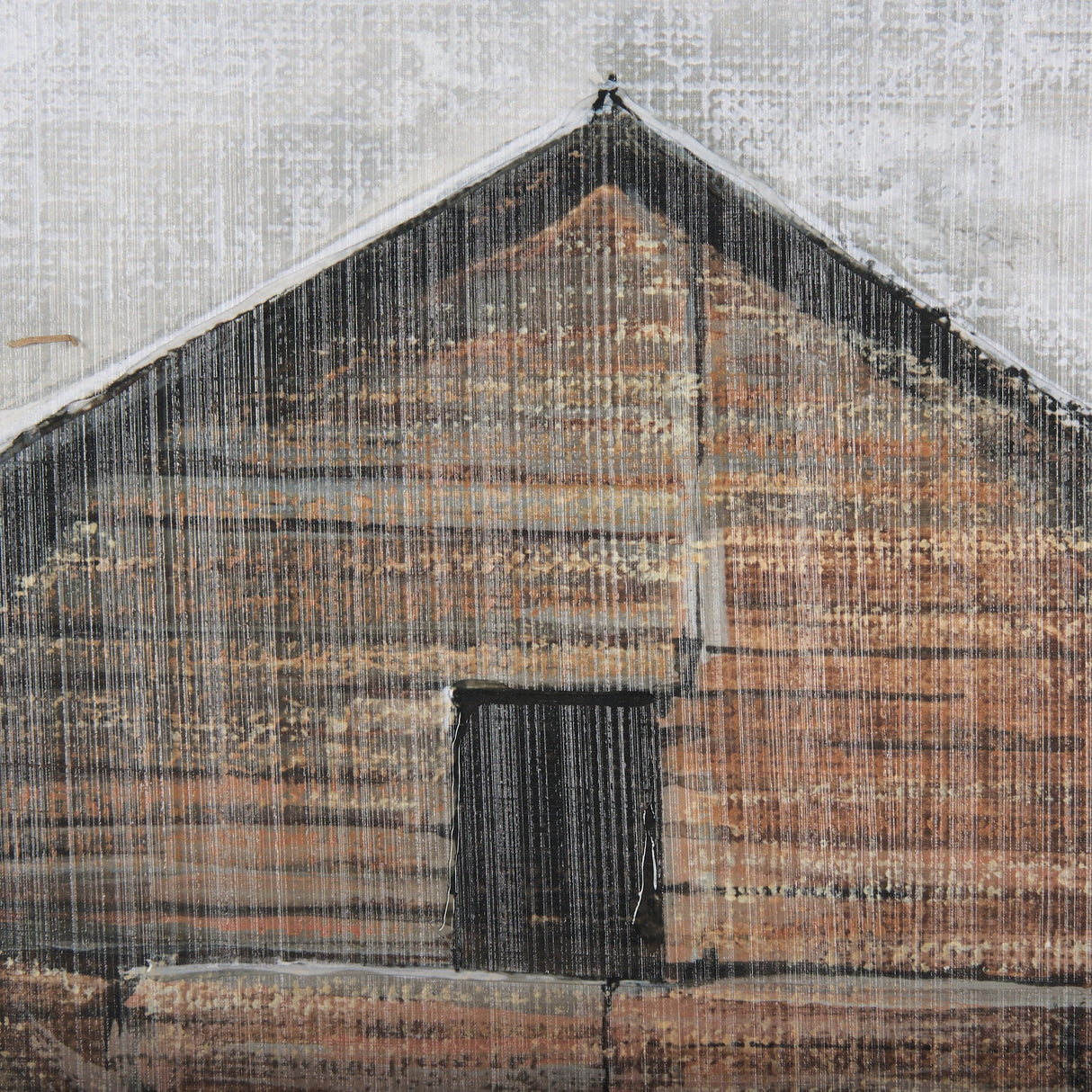 Old Barn I by Mercana Studio a Hand Embellished Textured Framed Art Print by Mercana at Eve Furniture
