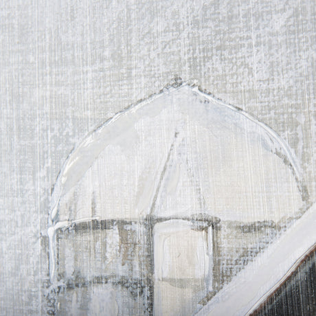 Old Barn I by Mercana Studio a Hand Embellished Textured Framed Art Print by Mercana at Eve Furniture