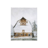 Old Barn II by Mercana Studio a Hand Embellished Textured Canvas by Mercana at Eve Furniture