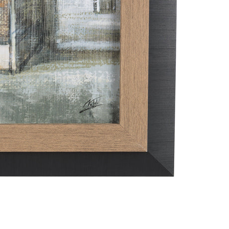 Old Barn II by Mercana Studio a Hand Embellished Textured Framed Art Print by Mercana at Eve Furniture