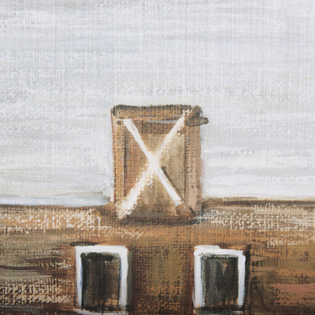 Old Barn II by Mercana Studio a Hand Embellished Textured Framed Art Print by Mercana at Eve Furniture