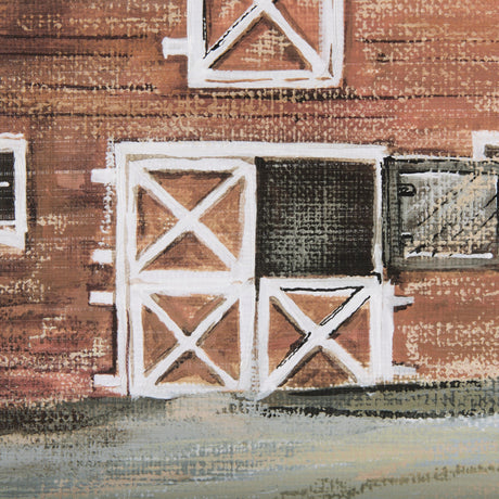 Old Barn IV by Mercana Studio a Hand Embellished Textured Framed Art Print by Mercana at Eve Furniture