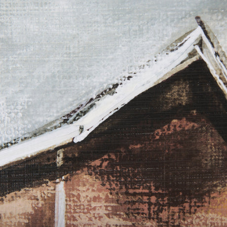 Old Barn IV by Mercana Studio a Hand Embellished Textured Framed Art Print by Mercana at Eve Furniture