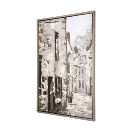 Old Lane I by Mercana Studio a Hand Embellished Textured Framed Art Print by Mercana at Eve Furniture