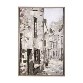 Old Lane I by Mercana Studio a Hand Embellished Textured Framed Art Print by Mercana at Eve Furniture