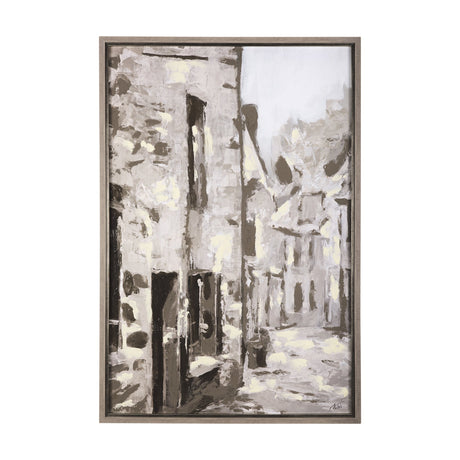 Old Lane I by Mercana Studio a Hand Embellished Textured Framed Art Print by Mercana at Eve Furniture