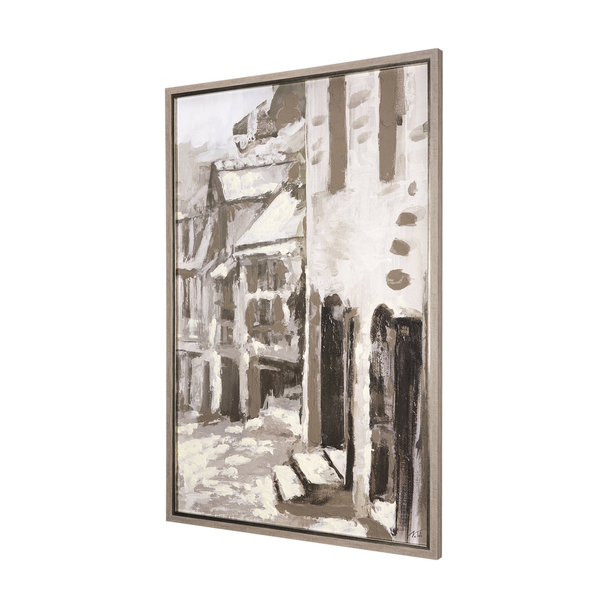 Old Lane II by Mercana Studio a Hand Embellished Textured Framed Art Print by Mercana at Eve Furniture