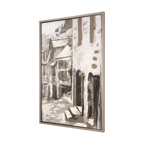 Old Lane II by Mercana Studio a Hand Embellished Textured Framed Art Print by Mercana at Eve Furniture