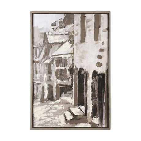 Old Lane II by Mercana Studio a Hand Embellished Textured Framed Art Print by Mercana at Eve Furniture