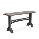 Old Mill 66" Console in Reclaimed Wood by Home Trends & Design at Eve Furniture