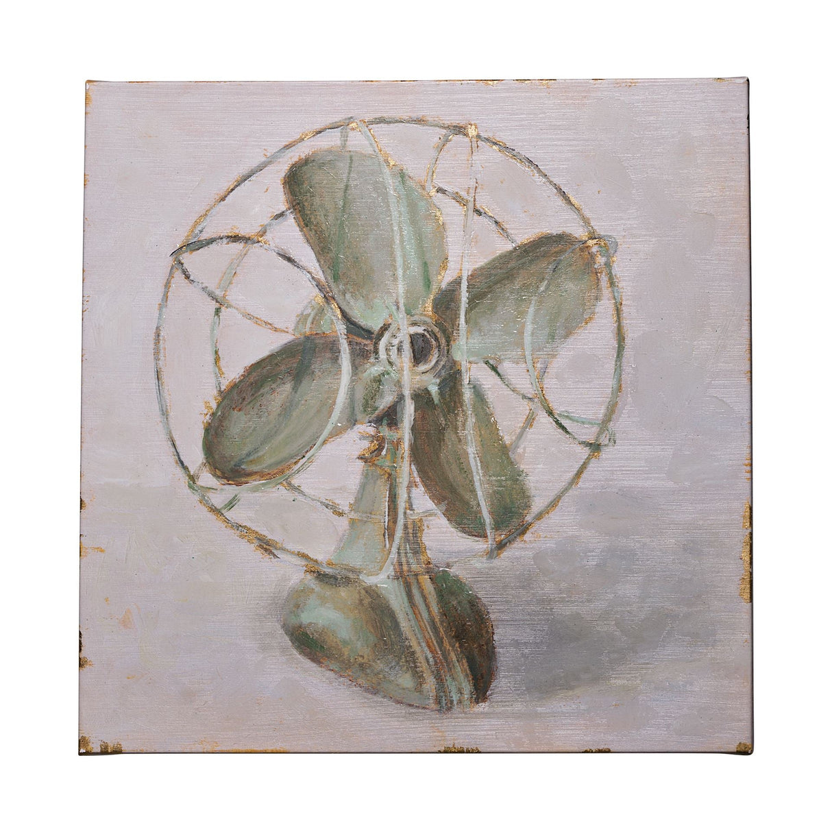 Old School II by Ethan Harper a Hand Embellished Textured Canvas by Mercana at Eve Furniture
