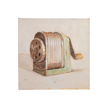 Old School III by Ethan Harper a Hand Embellished Textured Canvas by Mercana at Eve Furniture