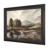 Old Style Landscape by Mercana Studio a Hand Embellished Framed Art Print by Mercana at Eve Furniture