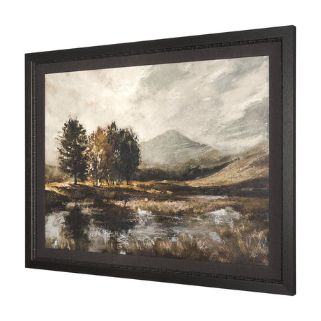 Old Style Landscape by Mercana Studio a Hand Embellished Framed Art Print by Mercana at Eve Furniture