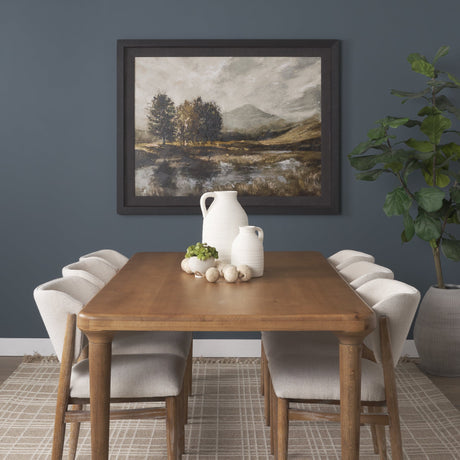 Old Style Landscape by Mercana Studio a Hand Embellished Framed Art Print by Mercana at Eve Furniture