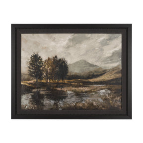 Old Style Landscape by Mercana Studio a Hand Embellished Framed Art Print by Mercana at Eve Furniture