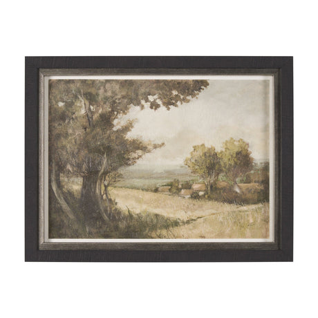 Old Style Landscape II by Mercana Studio a Hand Embellished Framed Art Print by Mercana at Eve Furniture